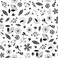 Seamless Pattern Flower vector