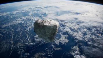 gefährlicher asteroid nähert sich dem planeten erde