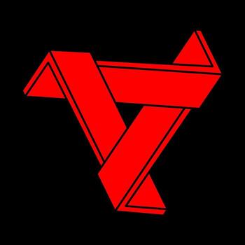 Paradox geometry. Optical illusion objects. Sacred geometric figure. Optical art. Impossible shapes. Modern triangle logo. vector