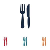 cutlery logo vector