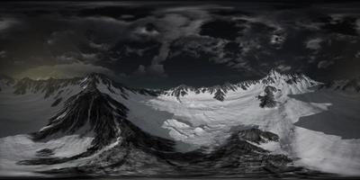 vr 360 noorwegen bergen ernstig landschap video