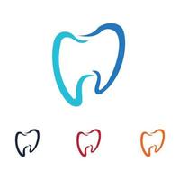 vector logo dental