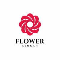 Flower Logo design vector