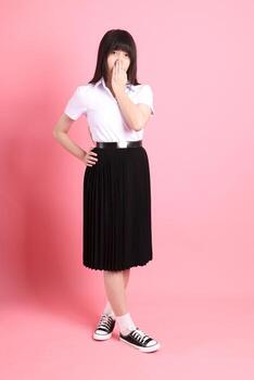 lindo joven estudiante foto