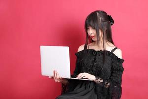 Black Gothic Girl photo