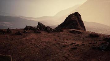 Red Rock Canyon State Park features scenic desert cliffs video