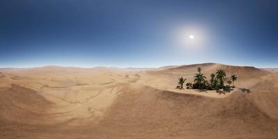 cámara vr 360 moviéndose sobre el desierto. listo para usar en realidad virtual vr360 video