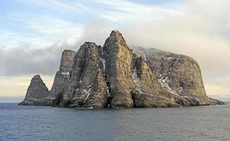 isla remota en el alto ártico foto