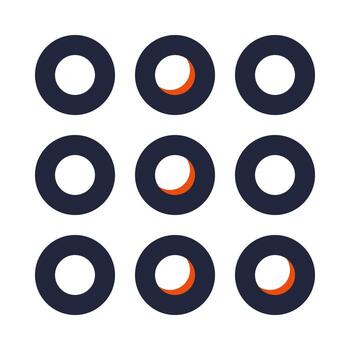 icono de patrón de interfaz de usuario vector