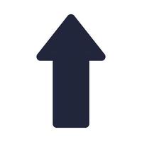 UI Up Icon vector