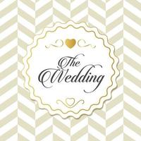 Wedding label, badges, frame design elements vector