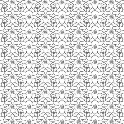 Seamless geometric ornamental vector pattern. vector in illustration Abstract background