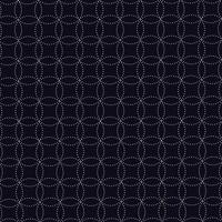 Mandala geometric color pattern. Seamless vector black background texture vector in illustration