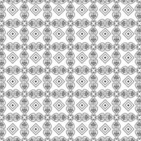 beautiful Seamless geometric with black pattern Vector illustration abstract background.