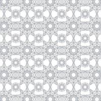 Abstract background texture in geometric mandala ornamental style. Seamless design vector in illustration