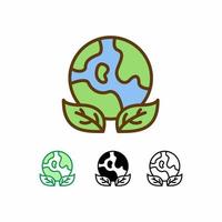 global ecology vector icon isolated on white background. Ecology icon. filled line, outline, solid icon. Signs and symbols can be used for web, logo, mobile app, UI, UX