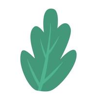 green leaves plant vector