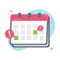 Calendar Concept Illustration vector