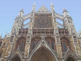 Abadía de Westminster en Londres foto