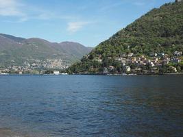 View of Lake Como photo