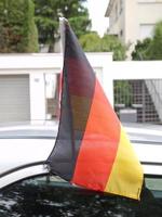 bandera alemana de alemania foto