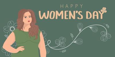 international women's day vector