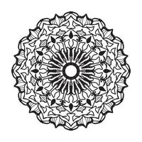 Mandalas for coloring book. Decorative round ornaments. vector