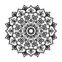 Mandalas for coloring book. Decorative round ornaments. vector