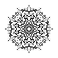 Mandalas for coloring book. Decorative round ornaments. vector