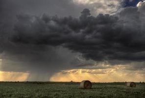 nubes de tormenta saskatchewan foto