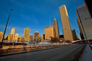 centro de la ciudad de chicago foto