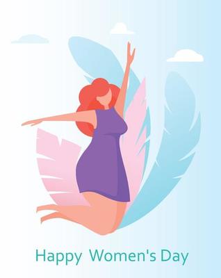 International Women's Day greeting card
