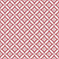 Red and white color seamless pattern texture and template. Multicolored. Colorful ornamental graphic design. vector