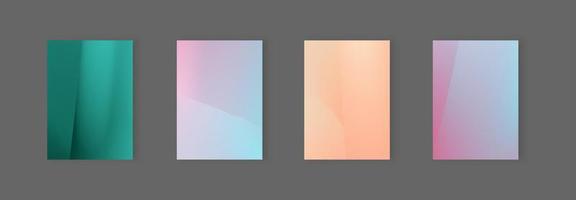 illustration of bright color abstract pattern background with line gradient texture for minimal dynamic cover design. poster template vector