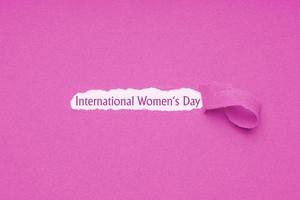 International womens day is celebrated on March 8 photo