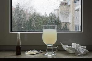 common cold or flu remedy photo