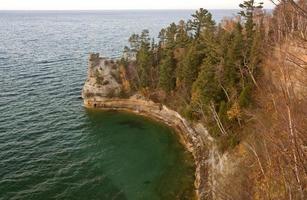 lago superior norte de michigan foto