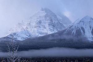 Rocky Mountains in Winter photo