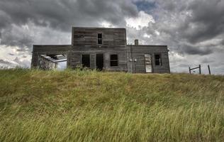 Granja abandonada Saskatchewan Canadá foto