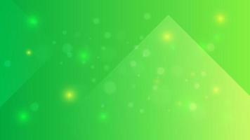 abstract green overlay background with square shape and glitters vector