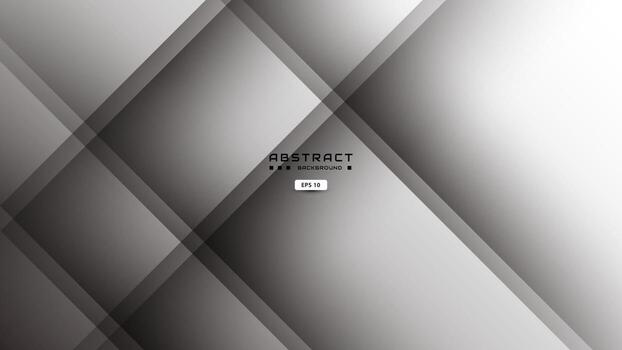 minimal white and black background with abstract square shape and scratches effect, dynamic banner concept. vector