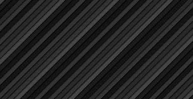 Panoramic black and gray diagonal lines - Vector