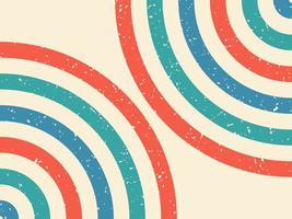Retro Style Background With Grunge Texture vector