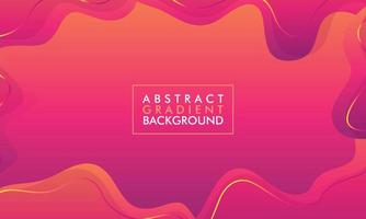 Minimal Abstract Shape Gradient Colors Background vector