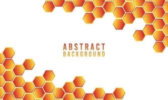 Abstract Geometric Shape Hexagon Background vector