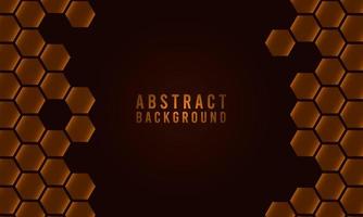 Abstract Geometric Shape Hexagon Background vector