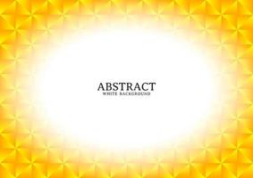 Abstract yellow geometric background concept vector