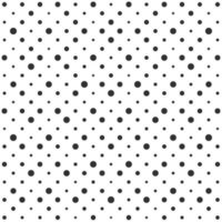 Abstract seamless pattern with black dots vector