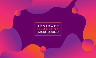 Minimal Abstract Shape Gradient Colors Background vector