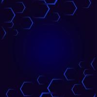 Abstract Geometric Shape Hexagon Background vector